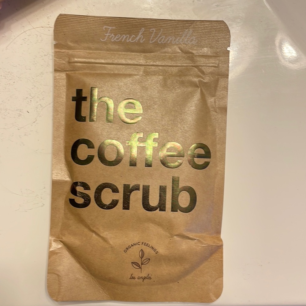 The coffee scrub